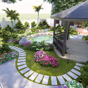Thiết Kế Cảnh Quan Biệt Thự Sân Vườn Đẹp