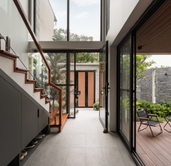 Dự Án nhà ống với 35 m2 sân vườn, không gian mở tự nhiên