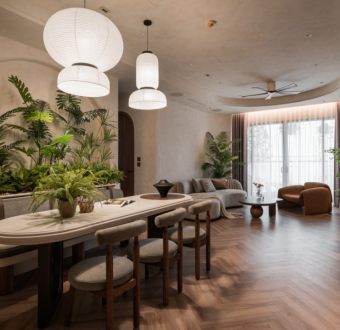 Căn hộ 200 m2 như không gian nghỉ dưỡng giữa rừng cây