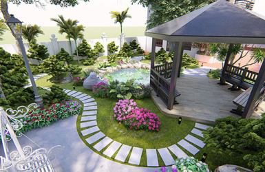 Thiết Kế Cảnh Quan Biệt Thự Sân Vườn Đẹp