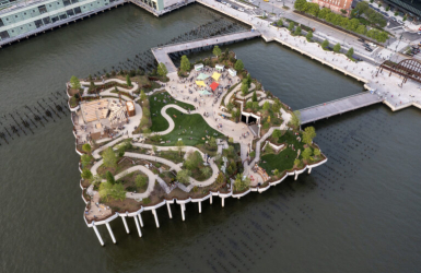 LITTLE ISLAND PARK – CÔNG VIÊN TRÊN ĐẢO NHÂN TẠO Ở NEW YORK