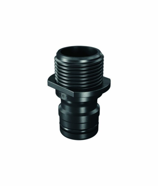 Đầu nối nhanh lưu lượng lớn ren ngoài 3/4″ (27mm) Claber 9642