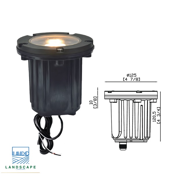 Đèn LED Âm Sàn Lối Đi-Đèn LED Âm Đất Lối Đi-Đèn LED Lối Đi 12VDC-LT2202A