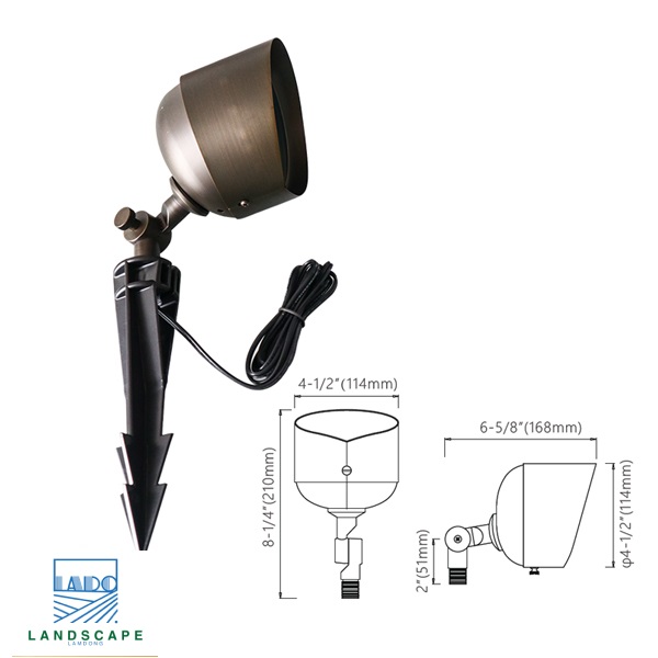 Đèn LED Chiếu Điểm-Đèn Hắt Cây Lớn 12VDC-LT2305