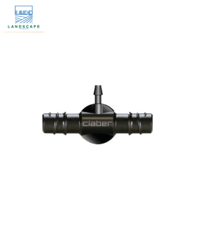 Tê giảm ống Claber 1/2″(16 mm) ra ống 1/4″(6 mm) 91073