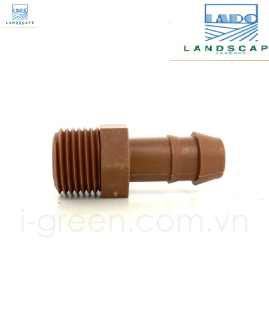 Nối giảm ren 21mm ra ống nhỏ giọt 17mm - Mỹ