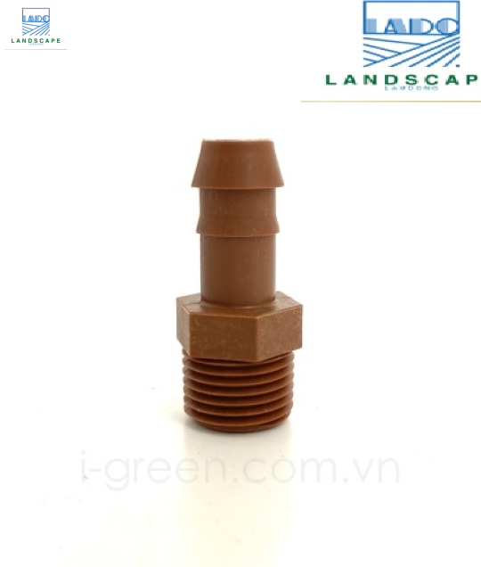 Nối giảm ren 21mm ra ống nhỏ giọt 17mm - Mỹ