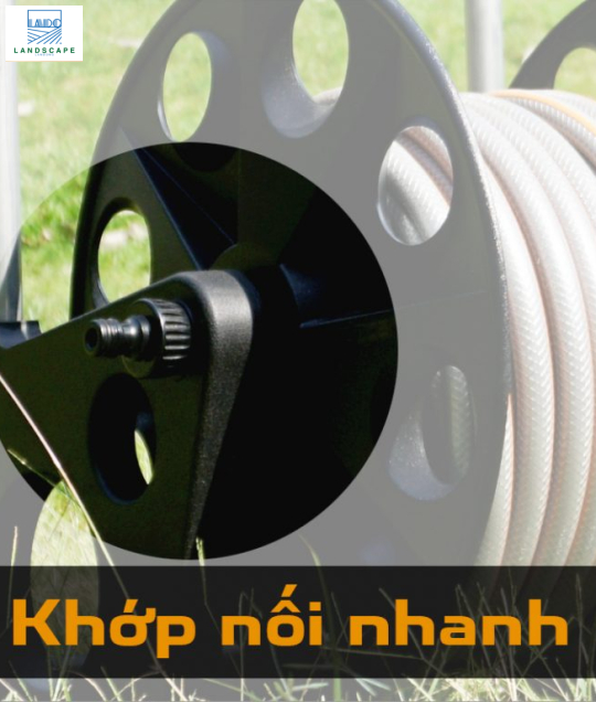 Cuộn vòi tưới cây dạng xe đẩy Claber Aqua Carry Pronto 20m 8992