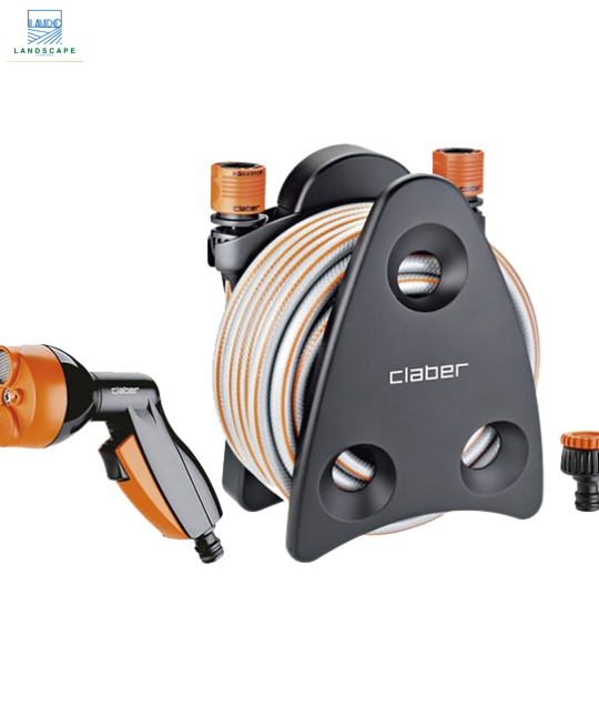 Cuộn vòi tưới cây ban công 10m vòi tưới 4 chế độ Claber Mini-set Balcony 9031
