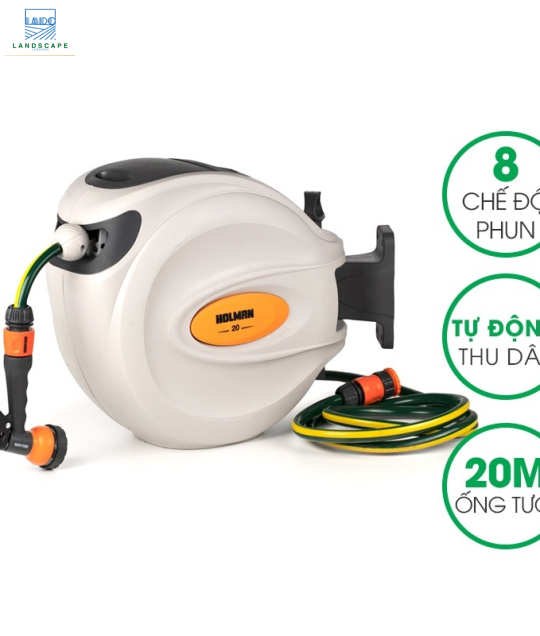 Cuộn ống tưới cây thu dây tự động HOLMAN - ÚC