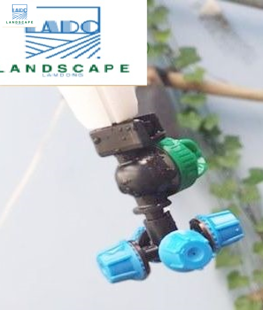 Béc phun sương bốn hướng cao cấp đủ bộ ZM