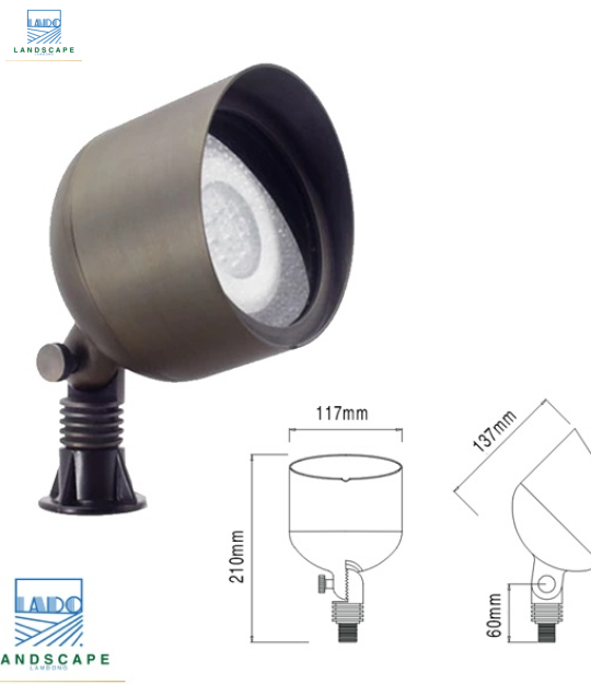 Đèn LED Chiếu Điểm-Đèn Hắt Cây Lớn 12VDC-LT2304