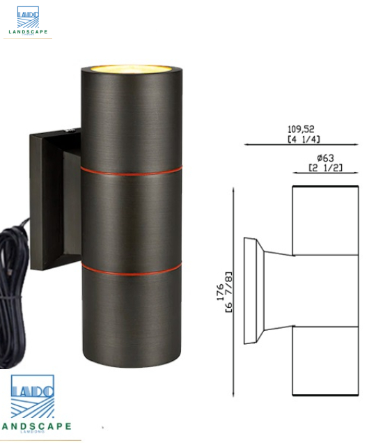 Đèn LED Hắt Tường 2 Tia Trên Dưới 12VDC-LT2602