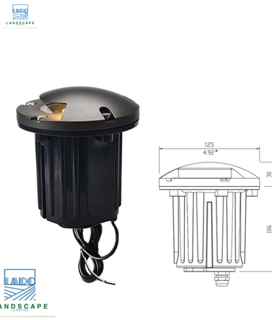 Đèn LED Âm Sàn Lối Đi-Đèn LED Âm Đất Lối Đi 12VDC-LT2204A