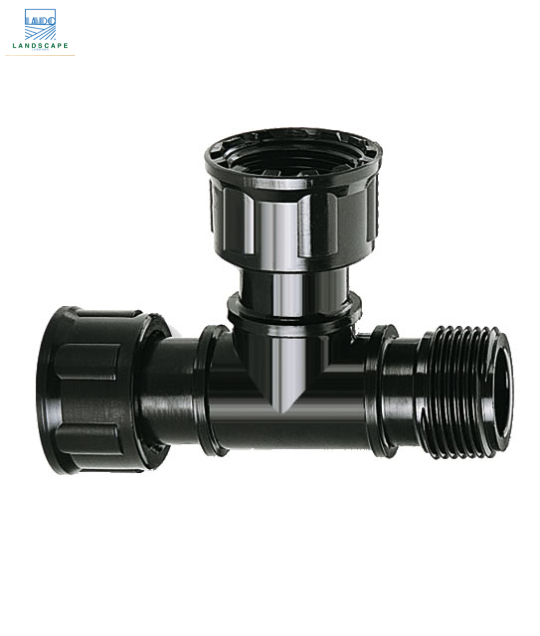 Tê nối Claber 1″ (26 – 34 mm) 2 đầu ren trong, 1 đầu ren ngoài 90808